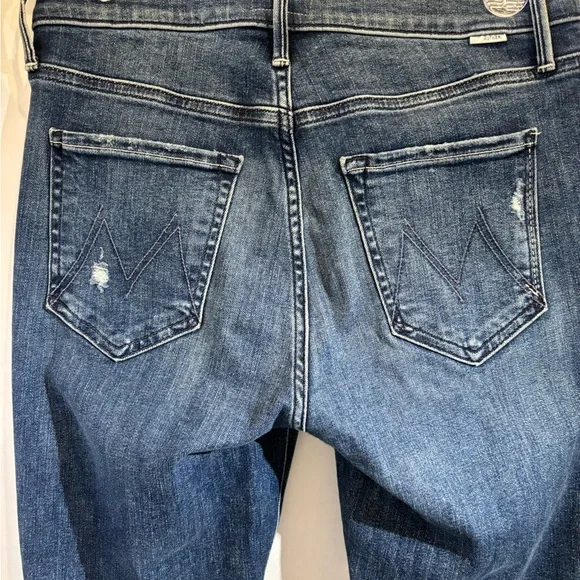 MOTHER Mid-Rise Dazzler Ankle Frey Jeans in Weekend size 27 - Picture 4 of 8